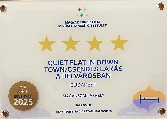 Quiet Flat Near Downtown, With Free Parking In Deep Garage Budapeşte